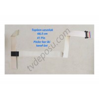 AWM 20624, 80C 60V, VW-1, TOTOKU-Z, 41 PİN, LC-50LE752V, SHARP LED TV FLEX KABLO
