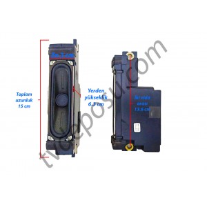 BN96-21669A, 6 OHM 10 WATT, LTJ320HN07-V, UE32EH5300, SAMSUNG LED TV HOPARLÖR BN96-21669A, 6 OHM 10 WATT, LTJ320HN07-V, UE32EH5300, SAMSUNG LED TV HOPARLÖR