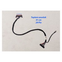 FD LA-400, 29 PİN, OV43250, ONVO LED TV LVDS KABLO
