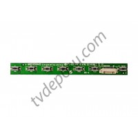 6003050445, LE100S14FM SANYO LED TV TUŞ TAKIMI