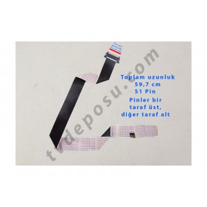 HF, AWM 20941, 105C 90V, VW-1, 51 PİN, VES395UNDC-2D-N12, 40SBF500,  SEG LED TV FLEX KABLO