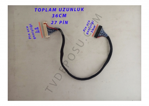 CC240LV1D, M-635, EVEREST LED MONİTÖR LVDS KABLO