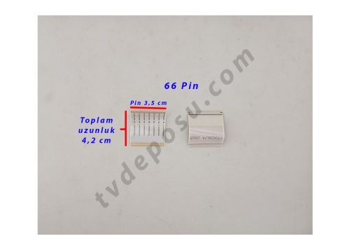 YOUNGSHIN-T, AWM 20861, 60 V 105 C VW-1, 66 PİN, LTA400HA07, SN040LM48-T1FM, SUNNY LCD TV FLEX KABLO