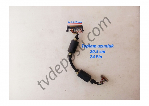 AWM STYLE, 24 PİN, VESTEL MİLLENİUM 3210 32" TFT LCD TV LVDS KABLO