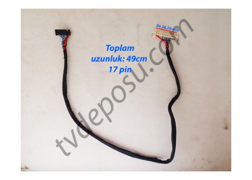 SST-4055T, SKYTECH LED TV LVDS KABLO