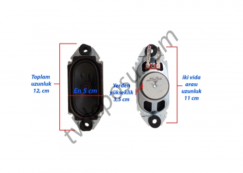 HHW-0590-105P, 8 OHM 10 WATT, SST-4055T, SKYTECH LED TV HOPARLÖR