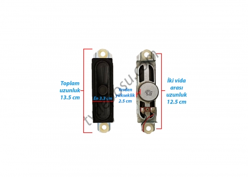 JIEFU 30077249,8 OHM 10 WATT, 40PF7070, VESTEL LED TV HOPARLÖR