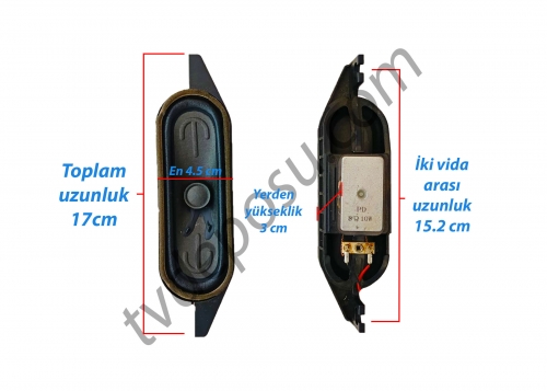 PD, 8OHM, 10WATT, SN50FMN242-0246, SUNNY LED TV HOPARLÖR