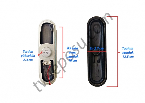 G&D, 8OHM, 10W, 58NSK9001, TELENOVA LED TV HOPARLÖRÜ