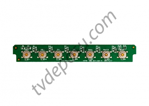 6502K43F600010, ADC-KEY-ESD-V1, HK430WLEDM-JHS1H, A204300S, AWOX LED TV TUŞ TAKIMI