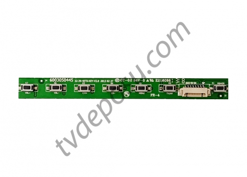 6003050445, LE100S14FM SANYO LED TV TUŞ TAKIMI